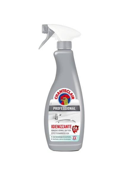Chanteclair Professional igienizzante H24 spray 700ml in trigger 60N720IT Chanteclair DETERGENTI-DETERSIVI PER PULIZIA