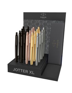 Expo da banco 20 penne a sfera Jotter XL Monochrome colori assortiti Parker 2128857