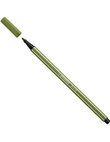 Pennarello Stabilo Pen 68/35 verde mimetico 68/35