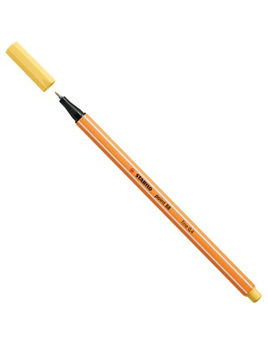 Pennarello Stabilo Point 88/23 giallo chiaro 88/23