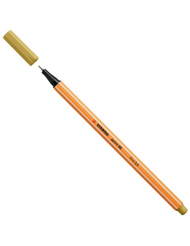 Pennarello Stabilo Point 88/66 cachi 88/66