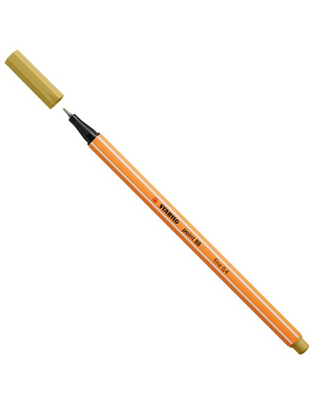 Pennarello Stabilo Point 88/66 cachi 88/66