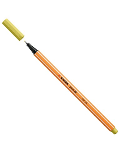 Pennarello Stabilo Point 88/67 senape 88/67