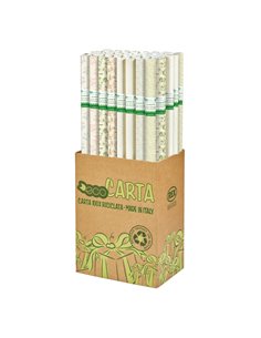Rotolo carta regalo Erba 70cmx2mt fantasie assortite Sadoch EB3JGN1
