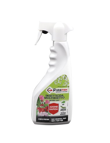 Insetticida/aficida multinsettto pronto uso PFNPO spray no gas 500ml PROTE615 Protemax INSETTICIDI