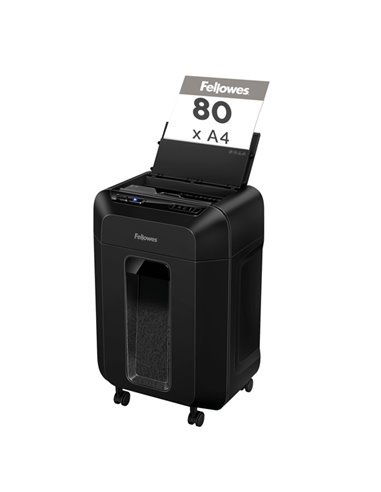 Distruggidocumenti automatico a mini frammento 80M Fellowes 4621501 FELLOWES A FRAMMENTI E MICROFRAMMENTI