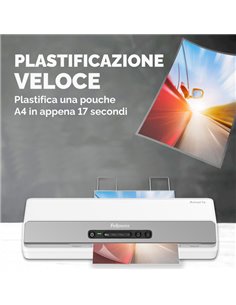 Plastificatrice Amaris A3 Fellowes 8058201 FELLOWES PLASTIFICATRICI A CALDO 2