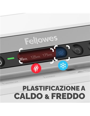 Plastificatrice Amaris A3 Fellowes 8058201 FELLOWES PLASTIFICATRICI A CALDO
