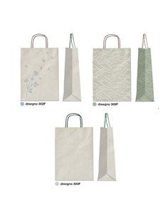 Espositore 100 shopper Carta Erba formati assortiti Sadoch SCNEBBERB REX SADOCH SHOPPERS E SACCHETTI REGALO 2
