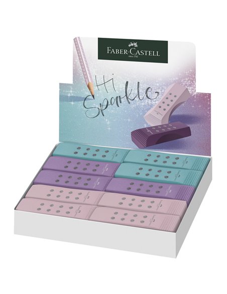 Gomma RollOn Sparkle colori assortiti Faber Castell 187310