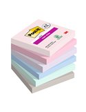 Valuepack 4+2 Post-it® Super Sticky Soulful, 76x76 mm, 90 foglietti/blocchetto 7100259203