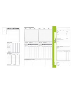 Cartellina matricolare con vano portadocumenti 32,5x25,5cm 7420N0000G DATA UFFICIO SEGRETERIA