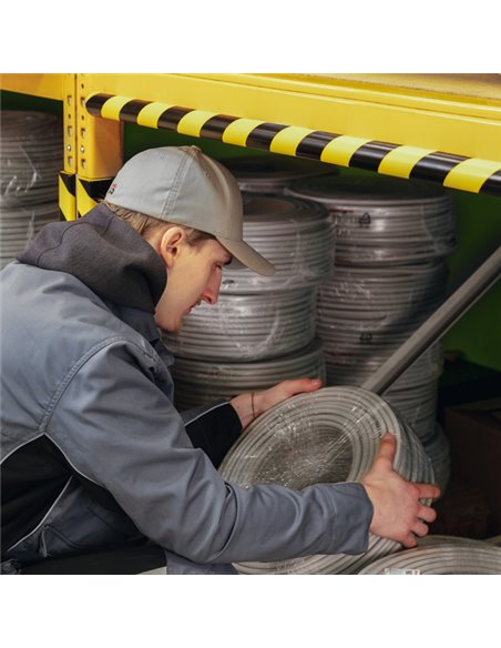 Profilo paracolpi angolare C25R giallo/nero Durable 1100-130 DURABLE SEGNALETICA