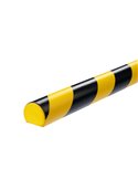 Profilo paracolpi per superfici S32R giallo/nero Durable 1109-130