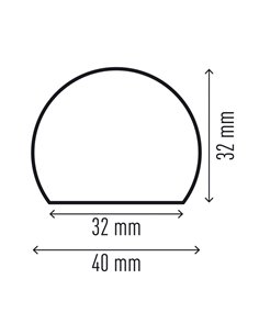 Profilo paracolpi per superfici S32R giallo/nero Durable 1109-130 DURABLE SEGNALETICA 2