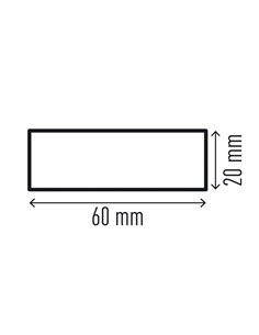 Profilo paracolpi per superfici S18 giallo/nero Durable 1108-130 DURABLE SEGNALETICA 2