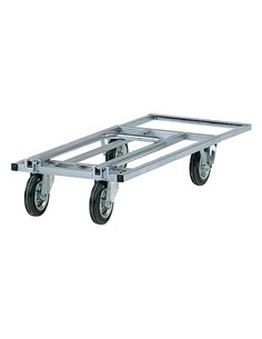 Carrello da lavoro con manici pieghevoli portata 250kg C037Z Tecnotelai CARRELLI PER MOVIMENTAZIONE