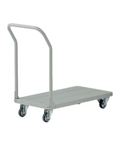 Carrello da lavoro c/manici smontabili e pianale grigio portata 300kg C016G Tecnotelai CARRELLI PER MOVIMENTAZIONE