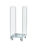 Roll container 2 sponde laterali con cinghia 70x80x179cm C400