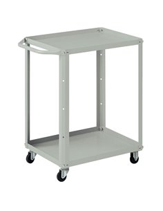 Carrello 2 vasche da 60x45cm grigio C542 Tecnotelai CARRELLI E ROLL CONTAINER