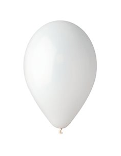 Busta 25 palloncini in lattice Ø26cm bianco Big Party 72013