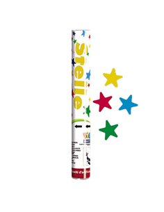 Sparacoriandoli Cannon Stelle assortite gittata 8mt Big Party 50064