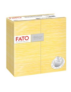 40 tovaglioli portaposate 40x40cm Linea tablewear Millerighe Mimosa Fato 88471000