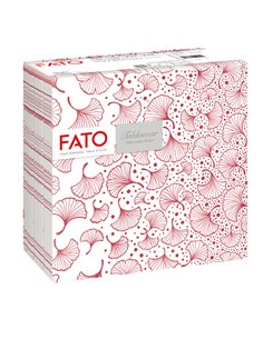 50 tovaglioli 40x40cm Linea tablewear Biloba bordeaux Fato 88453700