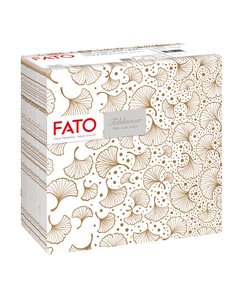 50 tovaglioli 40x40cm Linea tablewear Biloba nocciola Fato 88453600
