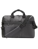 Borsa Office Bag Job slim dim.43x33x10cm tessuto tecnico antracite INTEMPO 9216JBL34