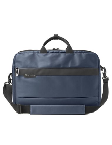 Borsa Office Bag Job dim.44x34x12cm tessuto tecnico blu INTEMPO 9236JBL32 IN TEMPO BORSE-CARTELLE-VALIGIE
