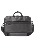 Borsa Office Bag Job dim.44x34x12cm tessuto tecnico antracite INTEMPO 9236JBL34