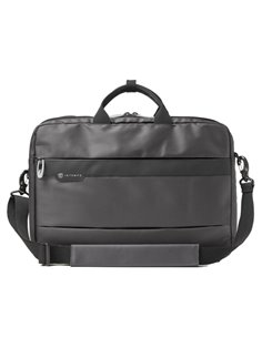 Borsa Office Bag Job dim.44x34x12cm tessuto tecnico antracite INTEMPO 9236JBL34