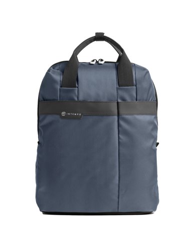Zaino Job dim. 31x45x15cm tessuto tecnico blu INTEMPO 9238JBL32 IN TEMPO BORSE-CARTELLE-VALIGIE