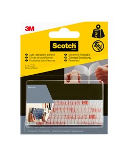 BLISTER 2 COPPIE SISTEMI DI FISSAGGIO TRASPARENTI 761DC Dual Lock™ 3M 7100151768
