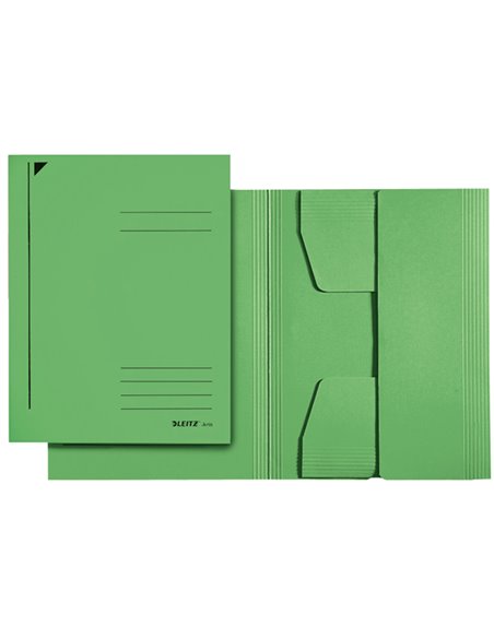 Cartellina 3 lembi verde 24,3X34cm Leitz 39220255 LEITZ CARTELLINE A TRE LEMBI