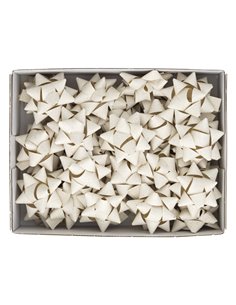 36 stelle nastro carta erba 20mmxØ9cm avorio Brizzolari 02739625