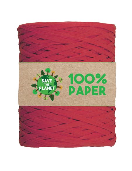 Rafia in carta 100mt colore rosso 07 Brizzolari 02595807 BRIZZOLARI NASTRI-FIOCCHI-STELLE