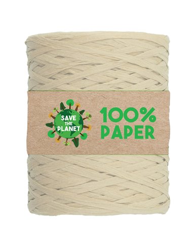Rafia in carta 100mt colore avorio 25 Brizzolari 02595825