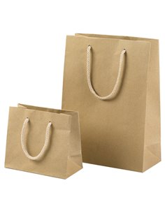 12 shopper carta kraft 12x15+7cm avana UY508HNN03XNN