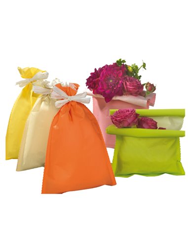 50 buste regalo in carta 45gr. 16x25cm 5 colori assortiti UDI26GRR12N00 PNP SHOPPERS E SACCHETTI REGALO