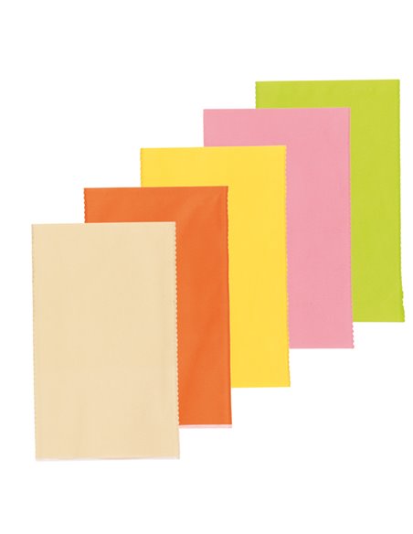 50 buste regalo in carta 45gr. 16x25cm 5 colori assortiti UDI26GRR12N00 PNP SHOPPERS E SACCHETTI REGALO