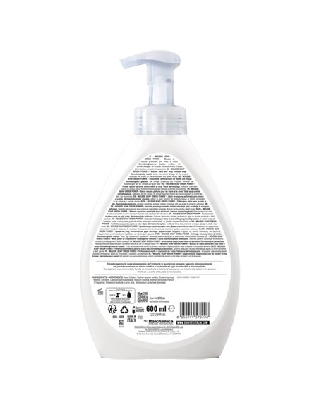 Sapone in mousse 600ml Green Power Sanitec 4005