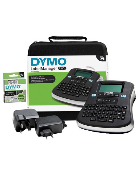 KIT ETICHETTATRICE LABELMANAGER 210D KITACASE DYMO 2094492 DYMO ETICHETTATRICI ELETTRONICHE E MANUALI