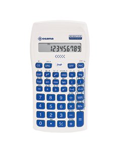 Calcolatrice scientifica OS 134/10 BeColor bianco con tasti blu Osama OS 84019079 OSAMA SCIENTIFICHE-GRAFICHE
