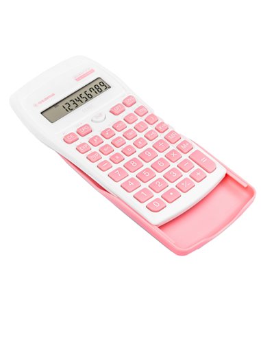 Calcolatrice scientifica OS 134/10 BeColor bianco con tasti rosa Osama OS 84019161