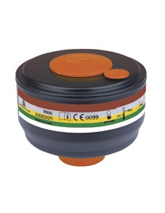 Kit 4 filtri a gas A2B2E2K2P3 per Maschera completa M9200/M9300 M9001EABEK2P3
