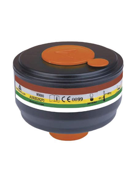 Kit 4 filtri a gas A2B2E2K2P3 per Maschera completa M9200/M9300 M9001EABEK2P3