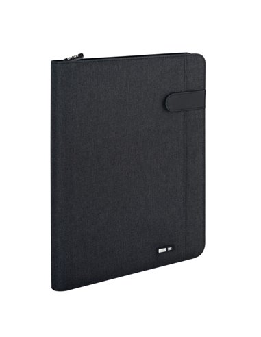 Portablocco Flap tessuto tecnico f.to A4 nero City Time 61917 City Time BORSE-CARTELLE-VALIGIE