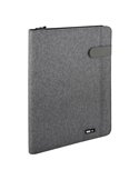 Portablocco Flap tessuto tecnico f.to A4 grigio City Time 61918